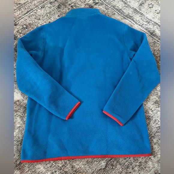 Burton Blue Fleece Pullover Size Small - Picture 2 of 3